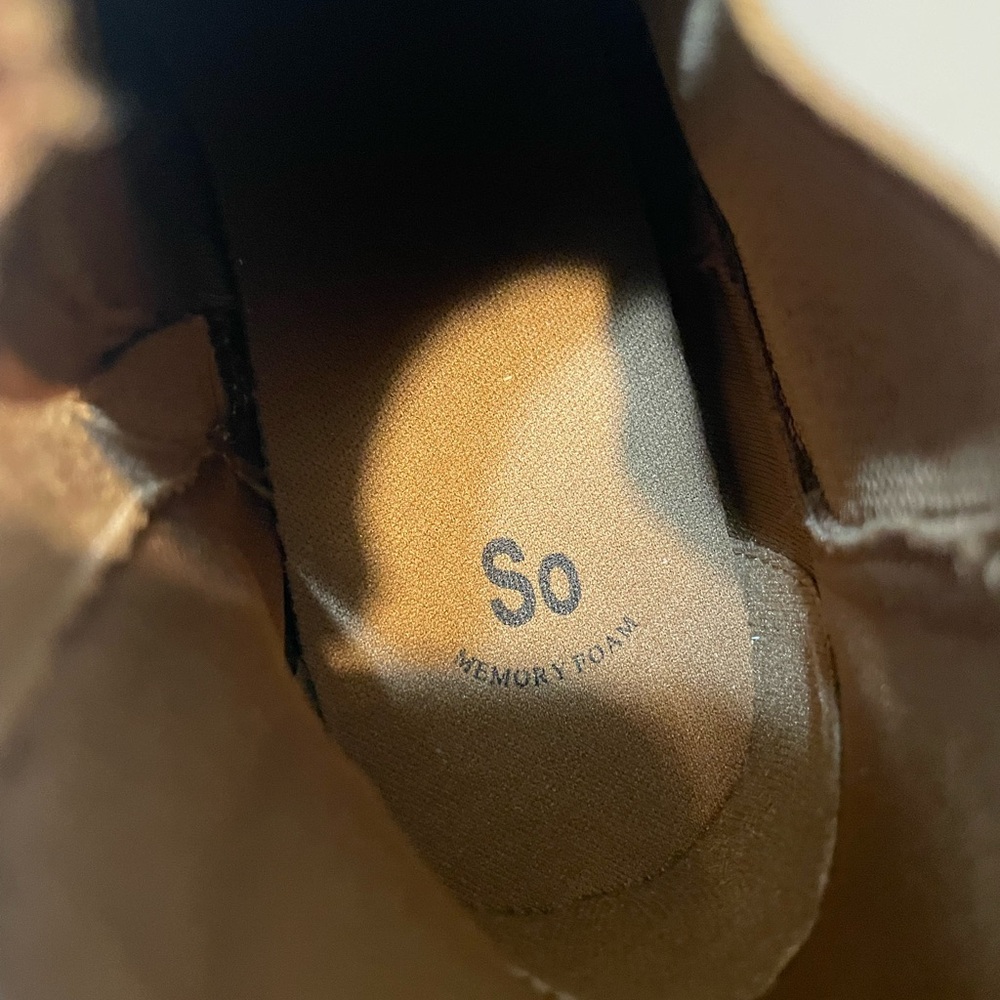NWOT SO Girl’s Brown Ankle Boots - Picture 4 of 7